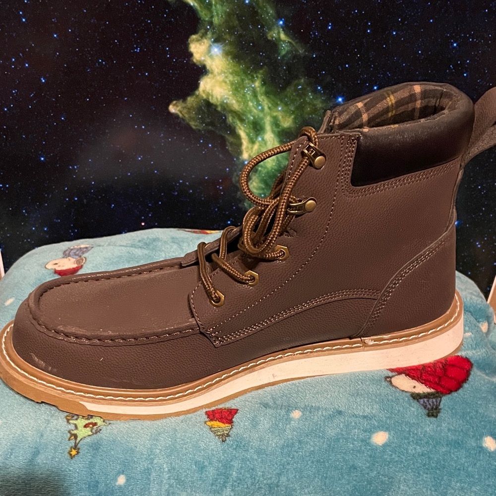 Men's Brown Leather Boots